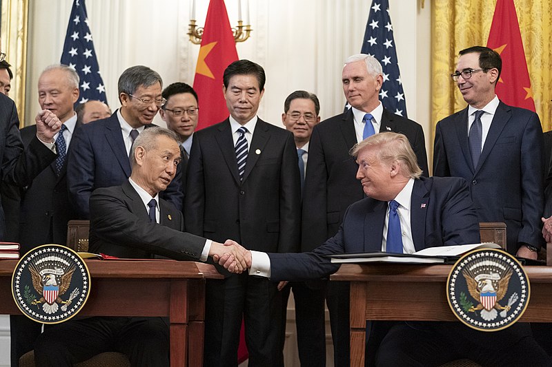 China y Estados Unidos se comprometen a implementar acuerdo comercial